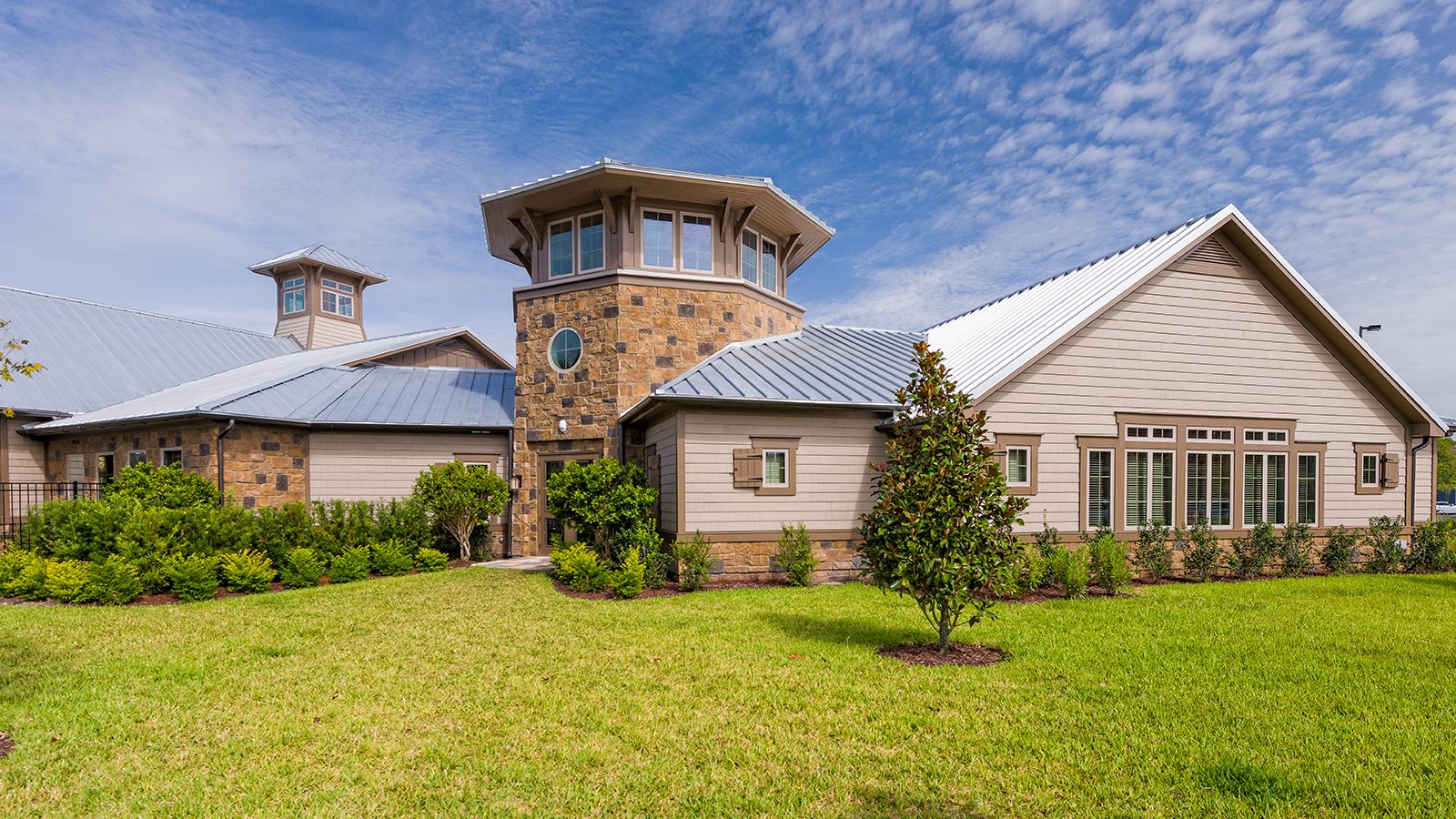 Clubhouse exterior