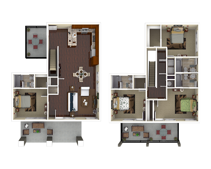 4BR/4BA - Sycamore 4 Floor plan